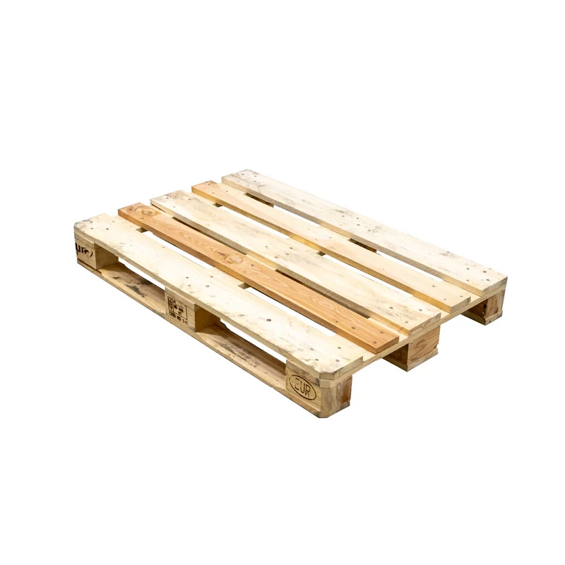 EU-pallet artikel 1090 met houten blokken
