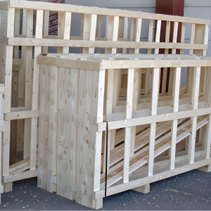 Custom packaging GLF for Pallets and transportation