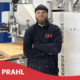 Freddy Prahl at a CNC woodworking machine