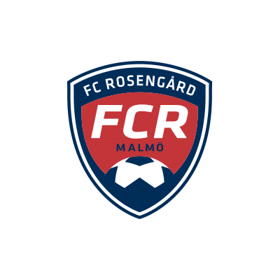 Das Logo des Fußballvereins FC Rosengård Malmö unter dem Abschnitt Sponsoring von GLF.