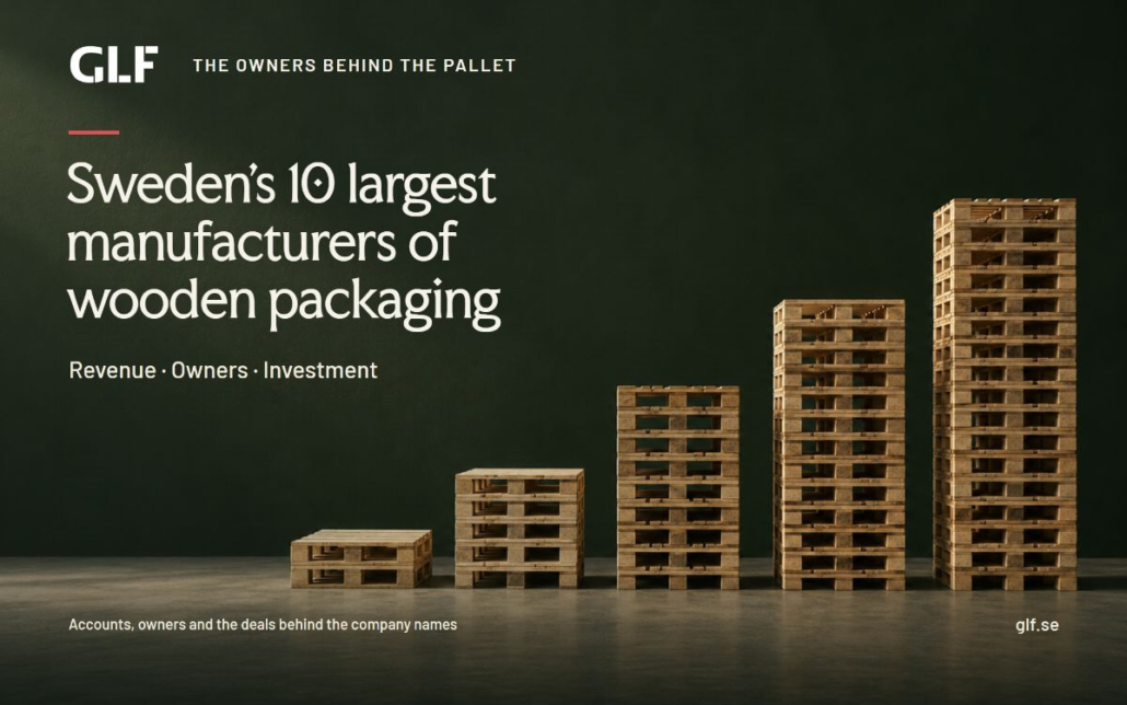 Sweden’s 10 largest wooden packaging manufacturers: revenue, owners and investments