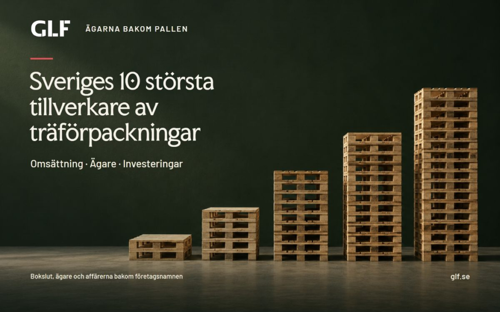 Sveriges 10 största tillverkare av träförpackningar: omsättning, ägare och investeringar